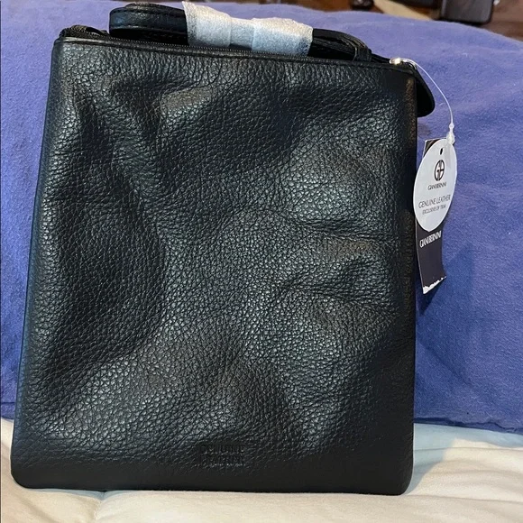 Giani Bernini Leather Crossbody Bag - Picture 3 of 12